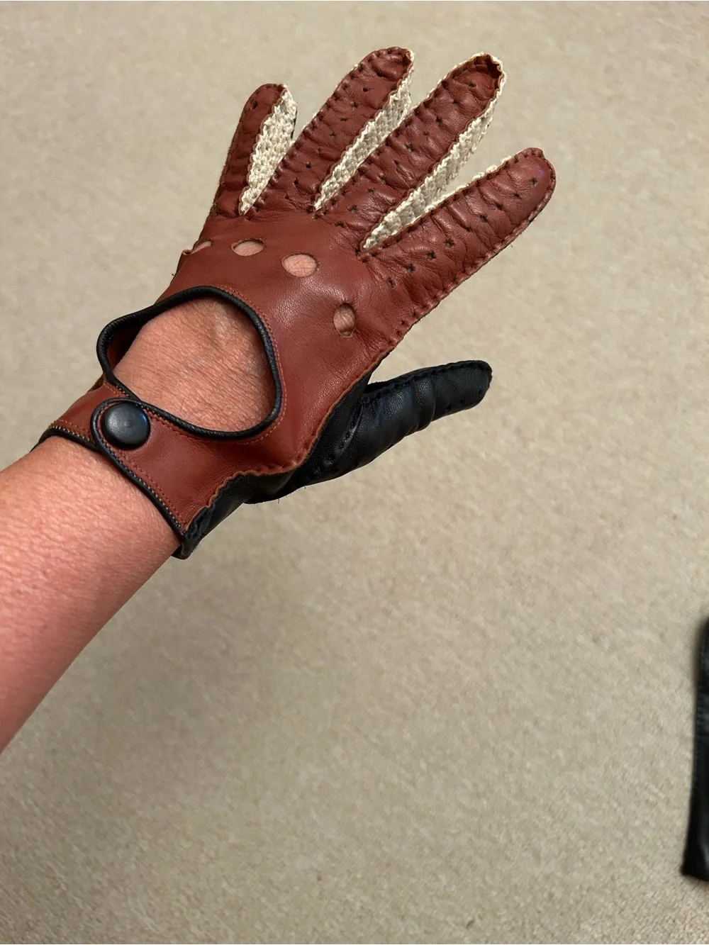 Italian Leather Driving Gloves